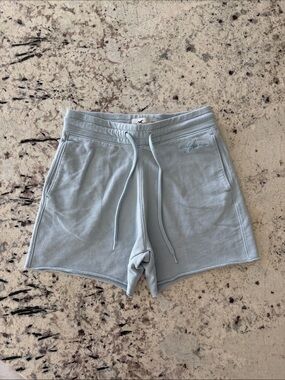 Hollister Light Blue Drawstring Lounge Sweat Shorts - Size XS